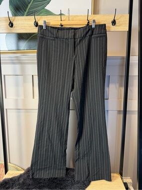 Mexx Black Pinstripe Dress Pants US 12